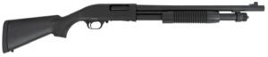 Tokarev USA 21000412 TX3 Hammer Full Size 12 Gauge Pump 3" 5+1 18.50" Black Chromate Cylinder Bore Barrel, Black Anodized Drilled & Tapped Receiver, Fixed Black Synthetic Stock