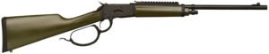 Gforce Arms GFLVR357OD Saddlehorn  357 Mag 10+1 16.50" Black Steel Barrel, Black Picatinny Rail Aluminum Receiver, Fixed Green Synthetic Stock