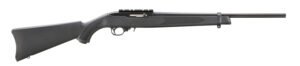 Ruger 31210 10/22 Carbine 22 LR 10+1 18.50" Satin Black Alloy Steel Barrel, Satin Black Picatinny Rail Steel Receiver, Black Synthetic Fixed Stock