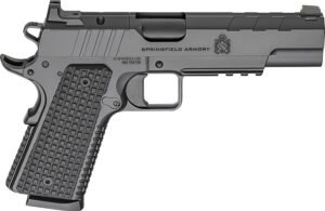 Springfield Armory PX9230LAOS 1911 Emissary 45 ACP 8+1 5" Stainless Steel Barrel Optic Ready Black Carbon Steel Slide VZ Grips Thin-Line G10 Grip