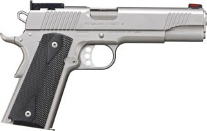 Kimber Mfg.,inc 3200108CA Stainless Target II (CA) 9mm 9+1 5" Satin Silver Front Serrations Stainless Steel Slide Black Synthetic Double-Diamond Checkering Grip
