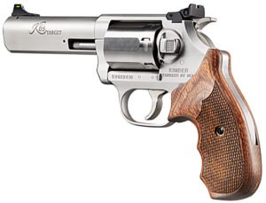 Kimber Mfg, Inc 3400031CA K6S Combat *CA Compliant DA/SA 357 Mag 6 Shot 4" Brushed Stainless Steel Barrel & Cylinder, Brushed Stainless Stainless Steel Frame, Diamond Checkering Grip, Exposed Hammer