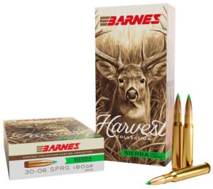 Barnes Bullets 32403  Harvest 30-06Springfield 180gr Sierra Tipped GameKing 20 Per Box/10 Case