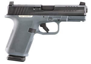 Ruger 19401 RXM  9mm 10+1 4" Black FNC Nitride Alloy Steel Barrel, Black FNC Nitride Optic Ready/Serrated Alloy Steel Slide, Stealth Gray Polymer Frame w/Accessory Rail, Textured Grip