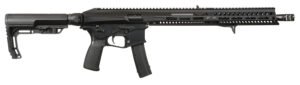 Patriot Ordnance Factory 02061 Phoenix  9mm 10+1 16.50" Black Cerakote Picatinny Rail