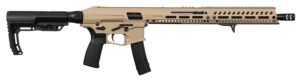 Patriot Ordnance Factory 02062 Phoenix  9mm 10+1 16.50" Flat Dark Earth Cerakote Picatinny Rail