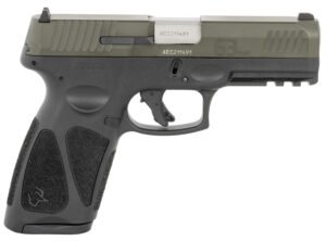 Taurus 1-G3B94B G3  Full Size Frame 9mm Luger 17+1 4" Matte Stainless Steel Barrel, OD Green Serrated Alloy Steel Slide, Black Polymer Frame w/Picatinny Rail, Textured Grip