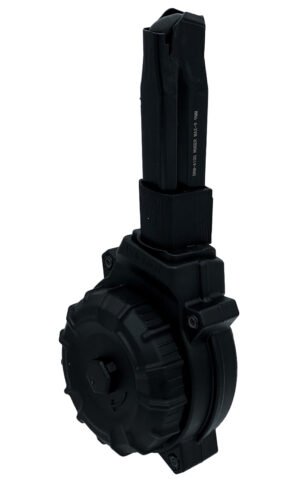 ProMag DRMA100   50rds Drum 9mm Fits Ruger Max-9 Black Polymer