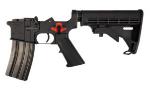 Franklin Armory 0020024BLK BFSIII  Aluminum Black Hardcoat Anodize Black A2 Pistol Grip for M4