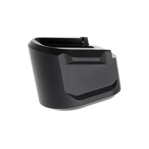 Tyrant CNC TDECHEMAGEX17BLK  Magazine Extension 9mm Fits Springfield Echelon 5rd Black Aluminum
