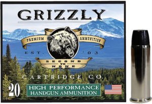 Grizzly Ammo GC44M16   44RemMag 300gr Wide Flat Nose Gas Check 20 Per Box/10 Case