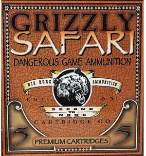 Grizzly Ammo GC416RG5   416Rigby 400gr Solid Brass 5 Per Box/10 Case