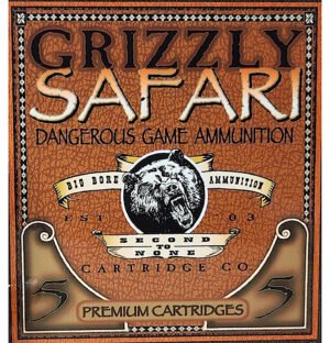 Grizzly Ammo GC458L5   458Lott 500gr Solid Brass 5 Per Box/10 Case