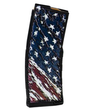 Amend2 556MOD3FLAG30 MOD-3  30rd 5.56 NATO Fits AR-15 American Flag Polymer