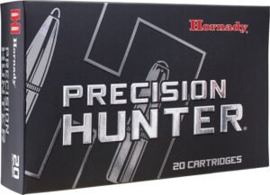 Hornady 81422 Precision Hunter  25Creedmoor 128gr 20 Per Box/10 Case