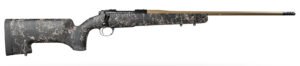 Kimber Mfg, Inc 3000928 Mountain Acsent Mojave 300 Win Mag 4+1 26" Match Grade Threaded Barrel, Aluminum Receiver, Fixed Aluminum/Carbon Fiber Stock