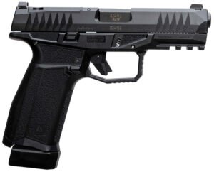 AREX 815537023954 Delta M Gen2 9mm Luger 17+1 4" Black Barrel, Black Nitride Optic Cut/Serrated Slide, Black Frame, Ambidextrous