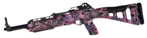 Carbine 380acp Black TS Pink Camo