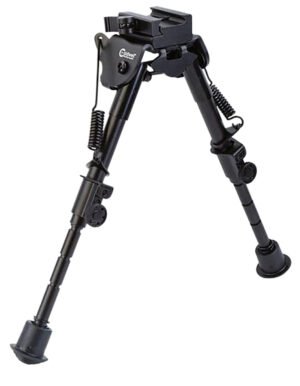 Caldwell 110140 Pic Rail XLA Fixed Bipod 6-9" Vertical Adjustment, Black Aluminum