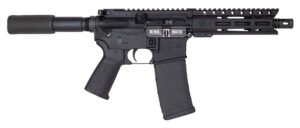 DB15 Pstl 5.56 7" BLK 6" PC M-Lok 30rd