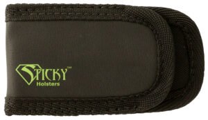 Sticky Holsters MAGPOUCH Mag Pouch  IWB Black/Green Latex Free Rubber Pocket