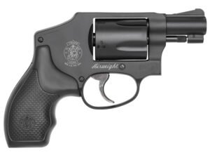 Smith & Wesson 162810 Model 442 *CA Compliant 38 S&W Spl +P 5 Shot 1.88" Stainless Steel Barrel, Carbon Steel Cylinder, Aluminum J-Frame, Black Metal Finish, Internal Lock