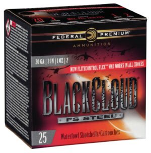 Federal PWBX2092 Black Cloud FS 20Gauge 3" 1oz 2Shot 25 Per Box/10 Case