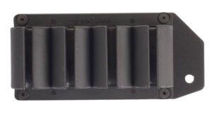 TacStar 1081130 SideSaddle  Rem 870/1100/1187 20 Gauge 4rd Black Polymer w/Aluminum Mounting Plate