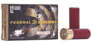 Federal PFC15400 Premium Vital-Shok 12Gauge 2.75" 9Pellets 00BuckShot 5 Per Box/50 Case