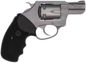 Charter Arms 72224 Pathfinder  Small 22 LR, 8 Shot 2" Stainless Steel Barrel  & Cylinder, Anodized Aluminum Frame w/Black Finger Grooved Rubber Grip, Exposed Hammer