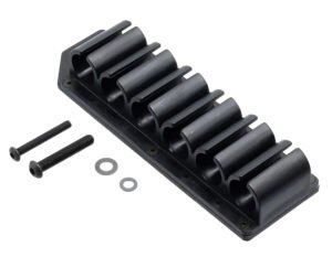 Wilson Combat SGSSU6 SideSaddle  Rem 870/1100/1187 6rd Black Polymer w/Aluminum Mounting Plate