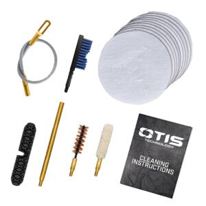 Otis FG70140 Patriot Cleaning Kit .40 Cal/ 10mm Pistol/15 Pieces Yellow Plastic Box Case