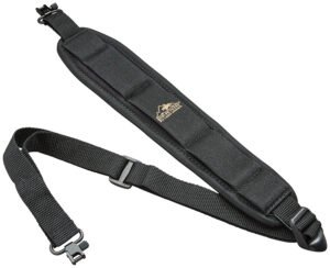 Butler Creek 81013 Comfort Stretch Rifle Sling Black Neoprene Adjustable Rifle