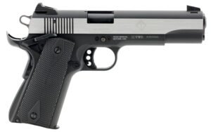 GSG GSG2210M1911S M1911  22 LR 5" 10+1 Black Hardcoat Anodized Stainless Steel Polished Slide Black Polymer Grip