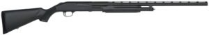 Mossberg 56420 500 All Purpose Full Size 12 Gauge Pump 3" 5+1 28" Matte Blued Vent Rib Barrel, Matte Blued Integral Scope Mount Steel Receiver, Fixed Black Synthetic Stock, Right Hand, Accu-Set Chokes