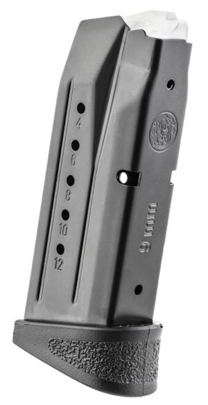 Smith & Wesson 194530000 M&P Compact 12rd 9mmLuger Blued Steel