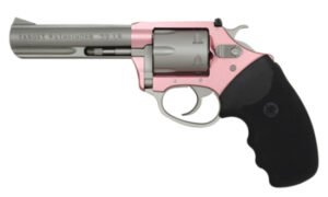 Char Pthfndr Lite 22LR 4.2" Pink/SS 8rd