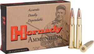 Hornady 81202 Custom  30-40Krag 180gr Spire Point 20 Per Box/10 Case