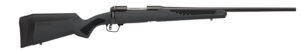 Savage Arms 57064 110 Hunter Full Size 7mm-08 Rem 4+1 22" Matte Black Button-Rifled Barrel, Matte Black Drilled & Tapped Carbon Steel Receiver, Adj AccuStock Matte Gray Synthetic Stock, Right Hand