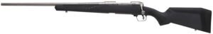 Savage Arms 57059 110 Storm Full Size 300 Win Mag 3+1 24" Matte Button-Rifled Barrel, Matte Drilled & Tapped Stainless Steel Receiver, AccuStock Matte Gray Synthetic Stock, Left Hand
