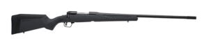 Savage Arms 57035 110 Long Range Hunter Full Size 7mm Rem 3+1 26" Matte Black Threaded Barrel, Matte Black Drilled & Tapped Carbon Steel Receiver, Adj AccuStock Matte Gray Synthetic Stock, Right Hand