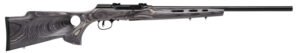 Savage Arms 47221 A Series Target Full Size 22 WMR 10+1 22" High Luster Heavy Target Barrel, High Luster Drilled & Tapped Carbon Steel Receiver, Gray Thumbhole Laminate Stock, Right Hand