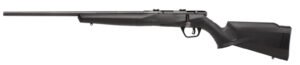 Savage Arms 70240 B Series F Full Size 22 LR 10+1 21" Matte Black Button Rifled Barrel, Matte Black Drilled & Tapped Carbon Steel Receiver, Matte Black Synthetic Stock, Left Hand