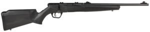 Savage Arms 70514 B Series F Compact 22 WMR 10+1 18" Matte Blued Button Rifled Barrel, Matte Blued Drilled & Tapped Carbon Steel Receiver, Matte Black Fixed Synthetic Stock, Right Hand