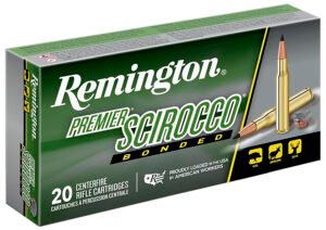 Remington Ammunition 29332 Premier Scirocco Bonded 308Win 165gr Swift Scirocco Bonded 20 Per Box/10 Case
