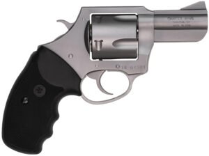 Charter Arms 74530 Bulldog  Extra Large 45 Colt (LC), 5 Shot 2.50" Matte Stainless Steel Barrel, Cylinder & Frame w/Black Finger Grooved Rubber Grip