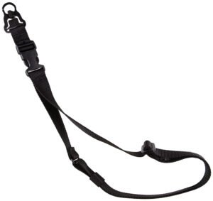 Blackhawk 70GS15BK Storm Rifle Sling Black Nylon Webbing 2" Wide QD Single-Point Design