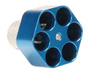 Pachmayr 02652 Competition Speedloader made of Aluminum with Blue Finish for S&W K Frame Holds up to 6rds