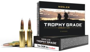 Nosler 60045 Trophy Grade  7mmRemSA UltraMag 160gr Nosler Spitzer Partition 20 Per Box/10 Case