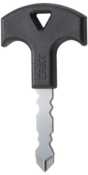CRKT 9705 Williams Defense Key Matte Black 3CR13 Steel Includes Phillips Screwdriver